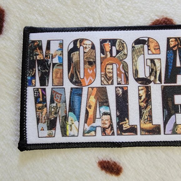 Morgan Wallen Sublimation DYI Fabric Hat Patch Glue Iron On Sew Hat Patch - Picture 4 of 5
